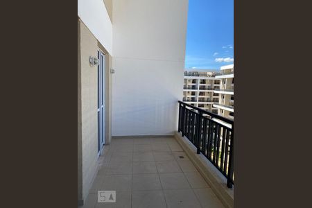 Varanda da Sala de apartamento para alugar com 1 quarto, 47m² em Taguatinga Sul (taguatinga), Brasília