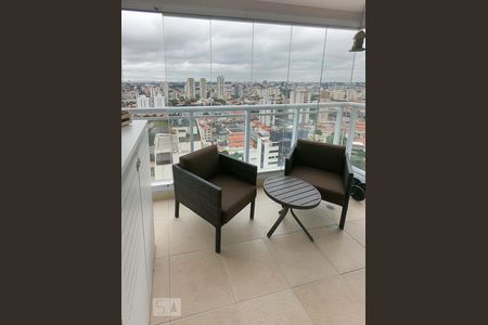 Varanda da Sala de apartamento à venda com 2 quartos, 64m² em Vila Alexandria, São Paulo