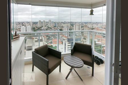 Varanda da Sala de apartamento à venda com 2 quartos, 64m² em Vila Alexandria, São Paulo
