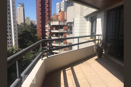 Varanda de apartamento à venda com 4 quartos, 451m² em Vila Suzana, São Paulo