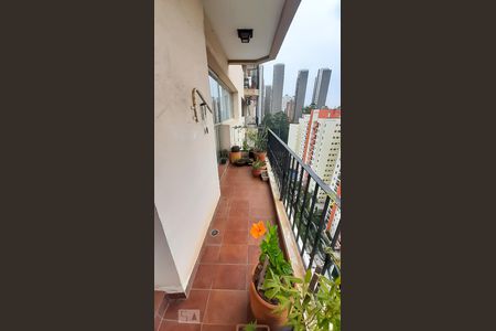 Varanda de apartamento à venda com 4 quartos, 146m² em Jardim Ampliação, São Paulo