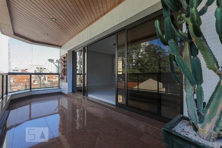 Varanda da Sala de apartamento para alugar com 3 quartos, 326m² em Parque da Mooca, São Paulo