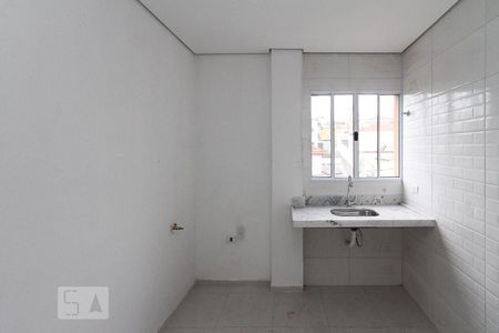 Cozinha de apartamento para alugar com 1 quarto, 35m² em Cidade Mãe do Céu, São Paulo