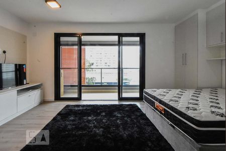 Vista da Varanda de kitnet/studio para alugar com 1 quarto, 38m² em Campo Belo, São Paulo