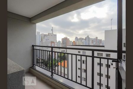 Varanda de kitnet/studio para alugar com 1 quarto, 21m² em Vila Mariana, São Paulo