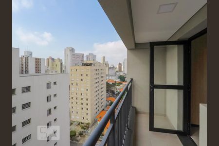 Varanda de kitnet/studio para alugar com 1 quarto, 21m² em Vila Mariana, São Paulo