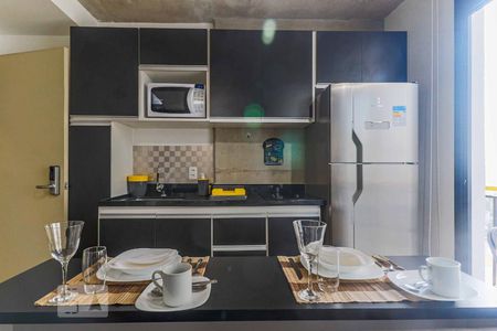 Cozinha de kitnet/studio à venda com 1 quarto, 58m² em Jardim Novo Santo Amaro, São Paulo