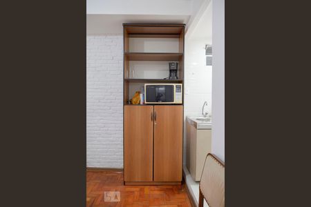 Sala de apartamento para alugar com 1 quarto, 40m² em República, São Paulo