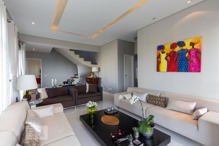 Sala de apartamento à venda com 4 quartos, 253m² em Vila Suzana, São Paulo