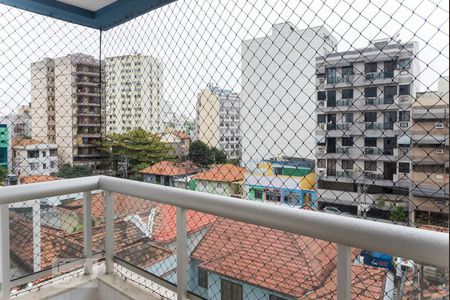 Varanda da sala de apartamento para alugar com 2 quartos, 84m² em Tijuca, Rio de Janeiro