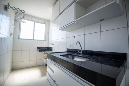 cozinha de apartamento à venda com 2 quartos, 48m² em Jardim Márcia, Campinas