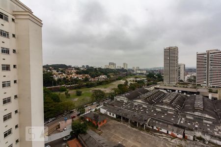 Varanda Vista de apartamento para alugar com 2 quartos, 52m² em Vila Anastácio, São Paulo