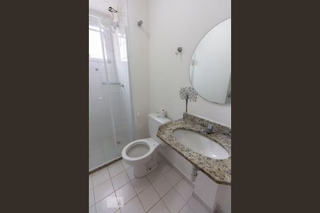 Banheiro de apartamento para alugar com 2 quartos, 52m² em Vila Anastácio, São Paulo