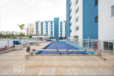 Piscina de kitnet/studio para alugar com 1 quarto, 30m² em Sul (águas Claras), Brasília