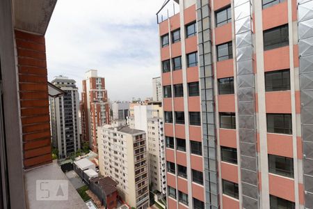 Vista Sala de apartamento à venda com 1 quarto, 44m² em Jardim Paulista, São Paulo