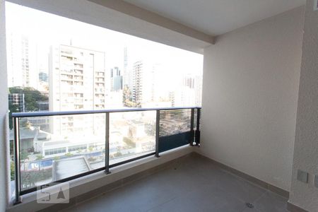 varanda de kitnet/studio para alugar com 1 quarto, 25m² em Cerqueira César, São Paulo