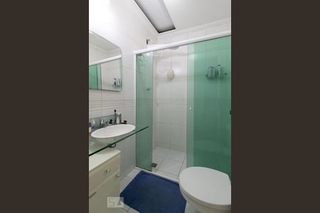 Banheiro de casa de condomínio para alugar com 2 quartos, 91m² em Vila São Silvestre, São Paulo