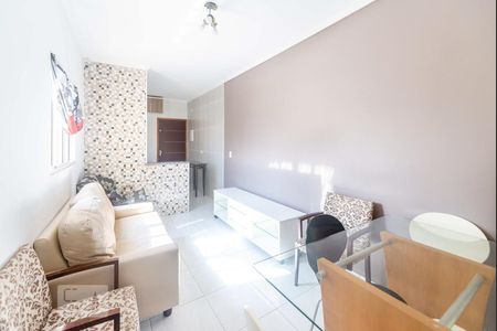 Sala de apartamento para alugar com 2 quartos, 98m² em Parque Novo Oratório, Santo André