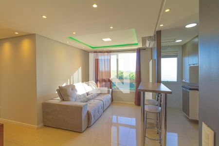 Sala de apartamento à venda com 2 quartos, 60m² em Marechal Rondon, Canoas