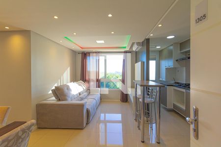 Sala de apartamento à venda com 2 quartos, 60m² em Marechal Rondon, Canoas