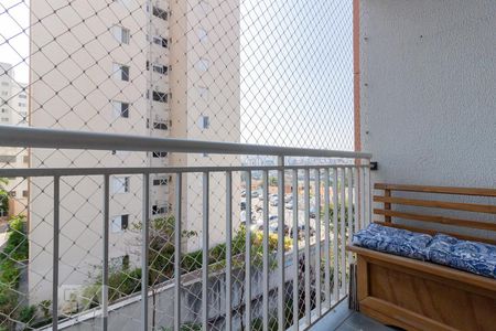 Varanda da Sala de apartamento para alugar com 2 quartos, 65m² em Jardim Prudência, São Paulo