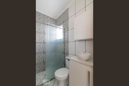 Banheiro de apartamento à venda com 2 quartos, 50m² em Parque Novo Oratório, Santo André