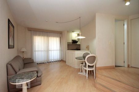 Sala de apartamento para alugar com 1 quarto, 60m² em Bela Vista, São Paulo