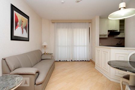 Sala de apartamento para alugar com 1 quarto, 60m² em Bela Vista, São Paulo