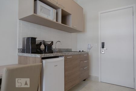 Cozinha de kitnet/studio para alugar com 1 quarto, 20m² em Centro, São Paulo