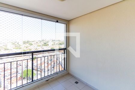 Varanda da Sala de apartamento à venda com 3 quartos, 67m² em Vila Firmiano Pinto, São Paulo