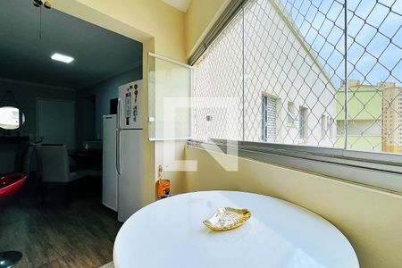 Varanda da Sala de apartamento à venda com 2 quartos, 64m² em Vila Galvão, Guarulhos