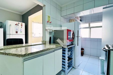 Cozinha e Área de Serviço de apartamento à venda com 2 quartos, 66m² em Vila Galvão, Guarulhos