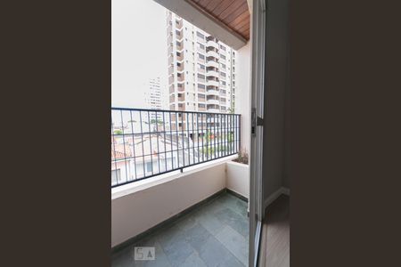 Varanda de apartamento à venda com 1 quarto, 56m² em Bosque, Campinas