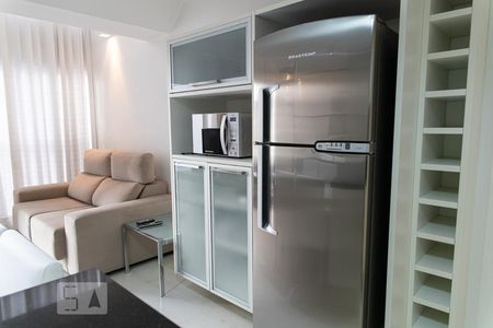 Cozinha de apartamento à venda com 1 quarto, 56m² em Bela Vista, São Paulo