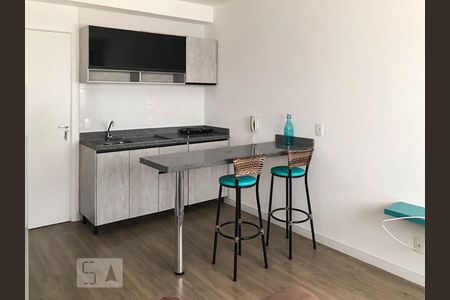 Studio para alugar com 27m², 1 quarto e 1 vagaCozinha 