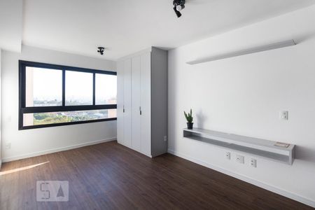 Sala e Quarto de kitnet/studio para alugar com 1 quarto, 28m² em Mirandópolis, São Paulo