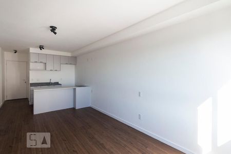 Sala e Quarto de kitnet/studio para alugar com 1 quarto, 28m² em Mirandópolis, São Paulo