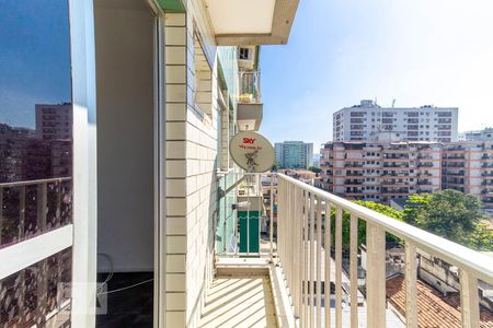 Varanda de apartamento para alugar com 2 quartos, 90m² em Todos Os Santos, Rio de Janeiro