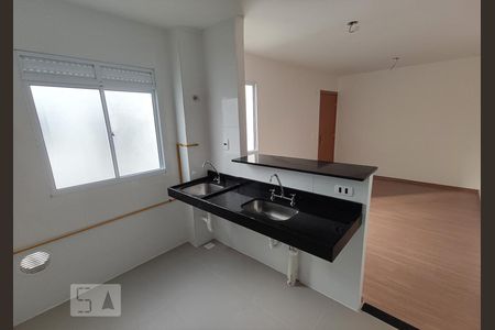 Cozinha de apartamento à venda com 2 quartos, 47m² em Canudos, Novo Hamburgo