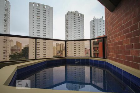 Varanda da Sala de apartamento à venda com 4 quartos, 247m² em Real Parque, São Paulo