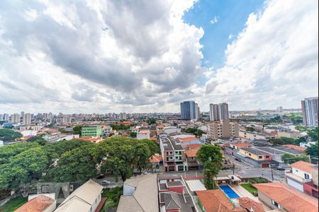 Vista da Varanda de apartamento à venda com 2 quartos, 55m² em Vila Homero Thon, Santo André