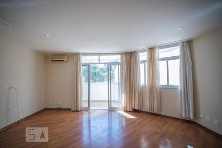 Sala de Estar - Ar condicionado de apartamento à venda com 3 quartos, 129m² em Vila Mascote, São Paulo