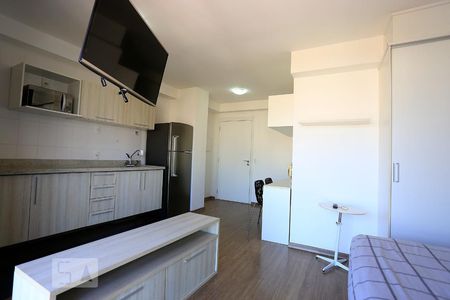 Cozinha de kitnet/studio para alugar com 1 quarto, 32m² em Brooklin Paulista, São Paulo