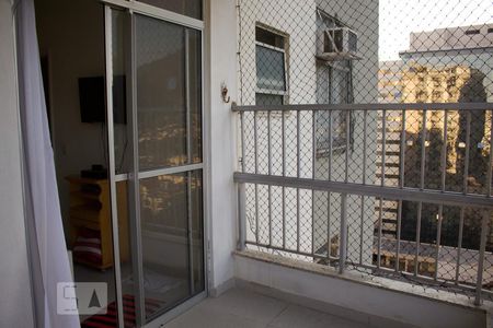 Varanda da Sala de apartamento à venda com 2 quartos, 70m² em Barra da Tijuca, Rio de Janeiro