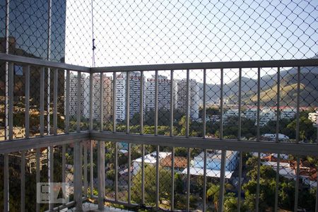 Varanda da Sala de apartamento para alugar com 2 quartos, 70m² em Barra da Tijuca, Rio de Janeiro