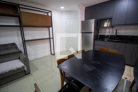 Cozinha de apartamento à venda com 2 quartos, 59m² em Barra Funda, São Paulo