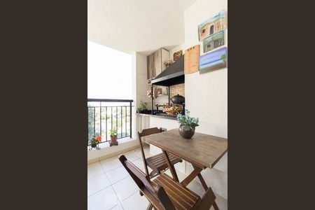 Varanda Gourmet de apartamento para alugar com 3 quartos, 81m² em Vila Amélia, São Paulo