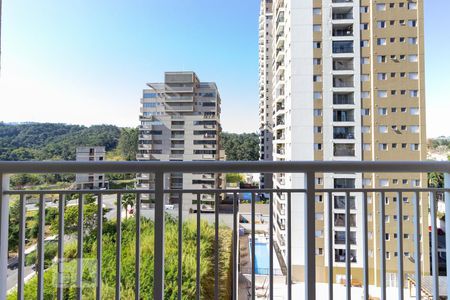 Vista da Sacada de apartamento para alugar com 1 quarto, 55m² em Empresarial 18 do Forte, Barueri