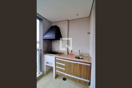 Varanda Gourmet de apartamento para alugar com 2 quartos, 65m² em Vila Pires, Santo André