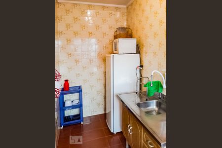 cozinha de apartamento à venda com 1 quarto, 49m² em Teresópolis, Porto Alegre